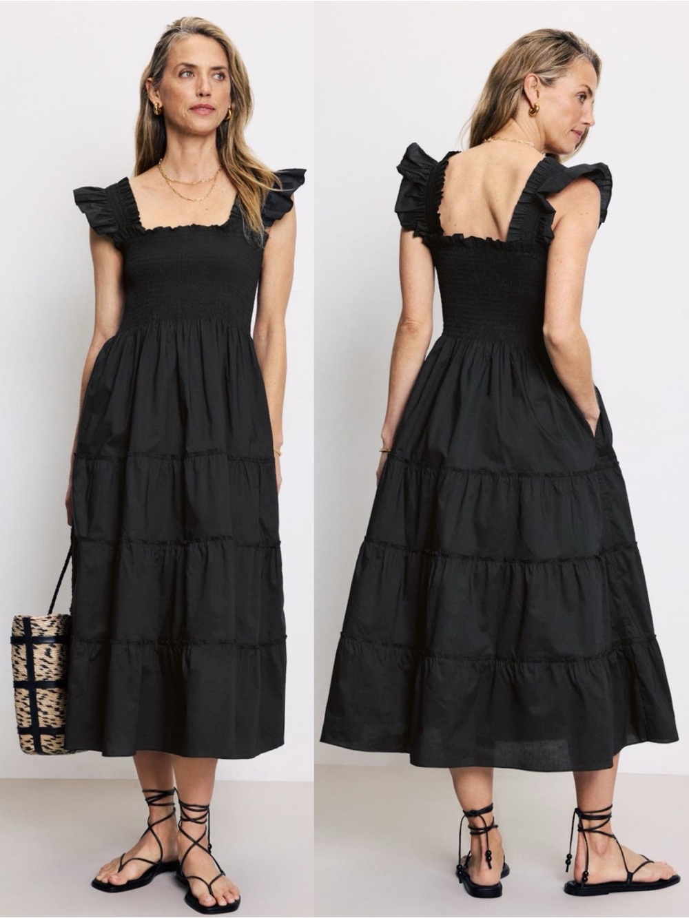 Hill House Ellie Nap Dress in Black